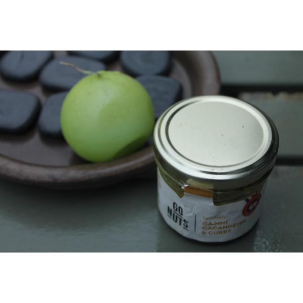 GO NUTS - Tartinable cacahuètes cajou curry