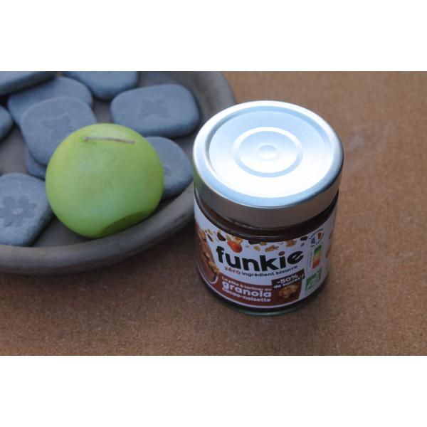 FUNKIE VEGGIE – Pâte à tartiner au Granola Cacao Noisette