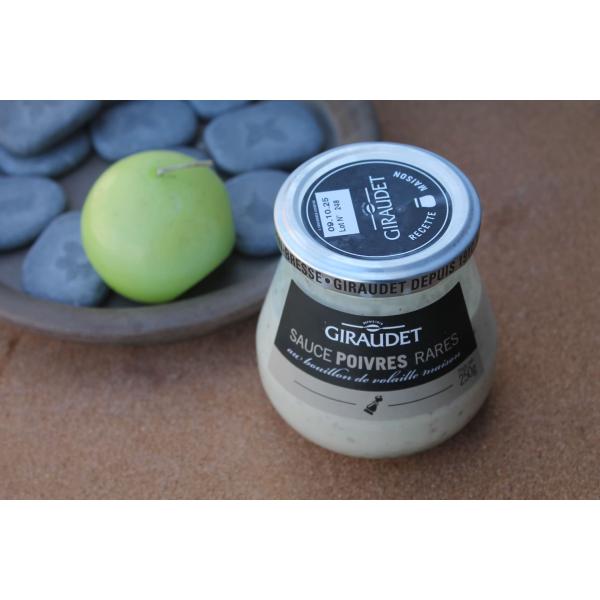 MAISON GIRAUDET – Sauce fraîche Poivres rares