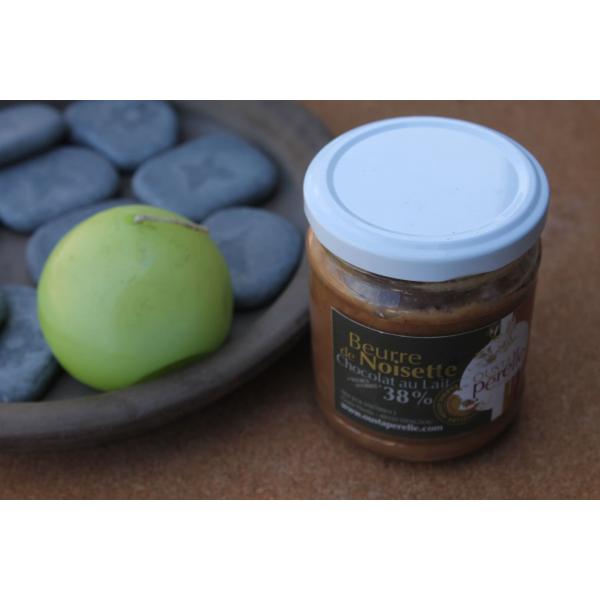 OUSTA PERELLE – Beurre de noisettes chocolat au lait 38 %