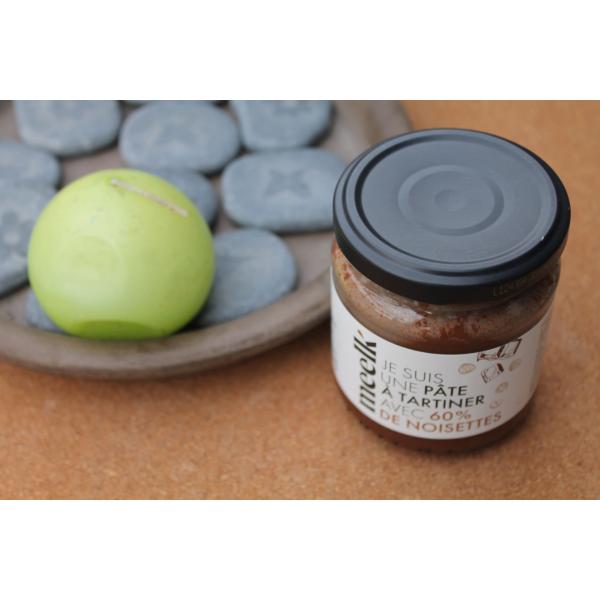 MEELK – Pâte à tartiner 60% Noisettes 