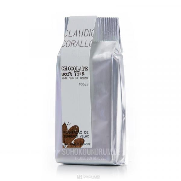CLAUDIO CORALLO - Chocolat 73,5% avec éclats de fève
