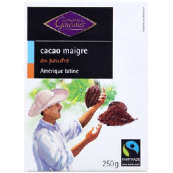 MONOPRIX GOURMET - Cacao maigre en poudre 