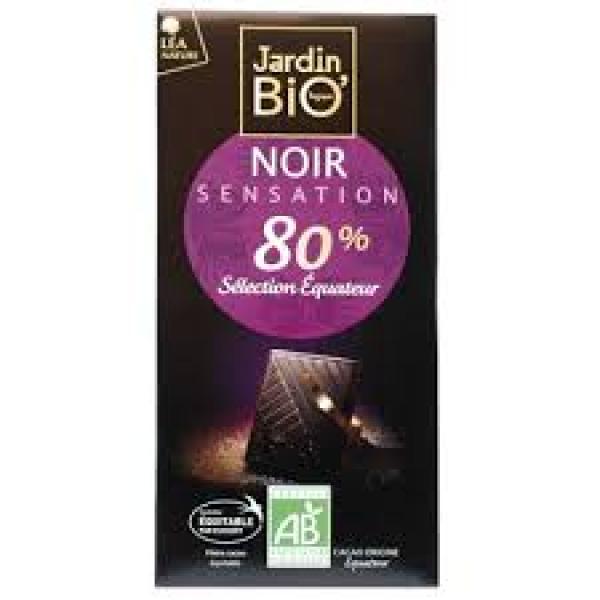 JARDIN BIO' - tablette noir 80% 