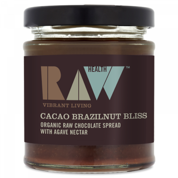 RAW HEALTH VIBRANT LIVING - Pâte de cacao à la noix du Brésil