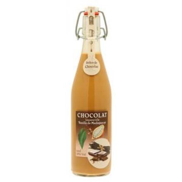 RENE DE MISCAULT-Liqueur de chocolat à la vanille de Madagascar