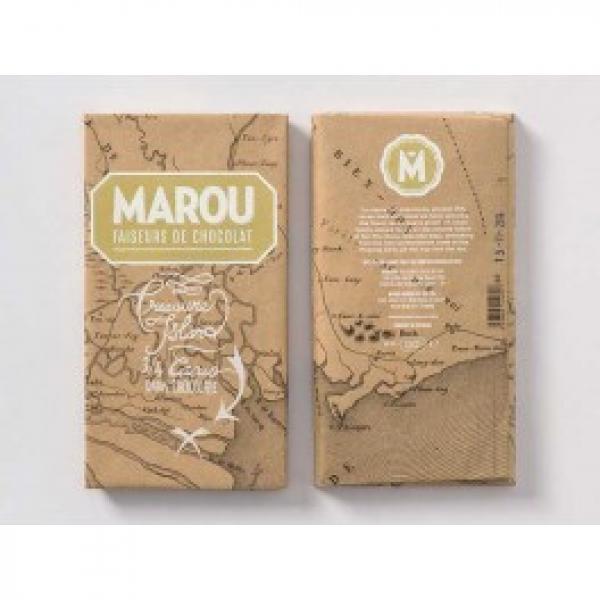 MAROU - Treasure Island 3/4 chocolat noir 