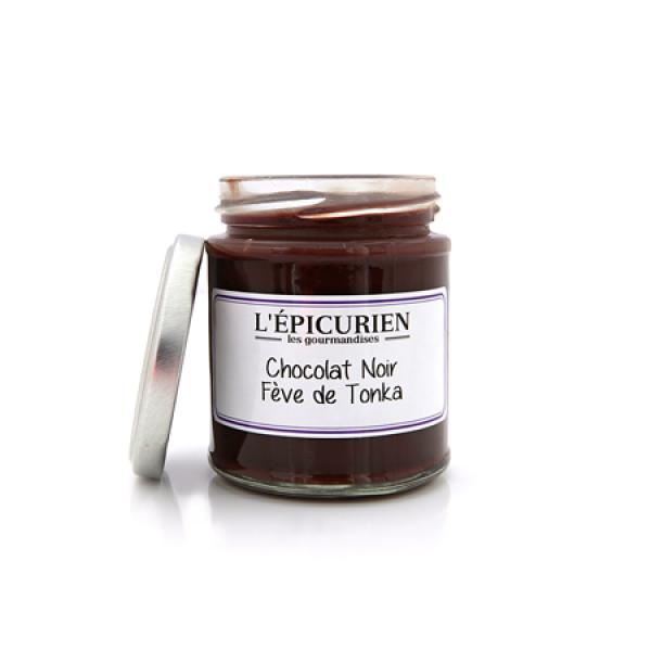 L'EPICURIEN - Pâte à tartiner chocolat noir fève de Tonka