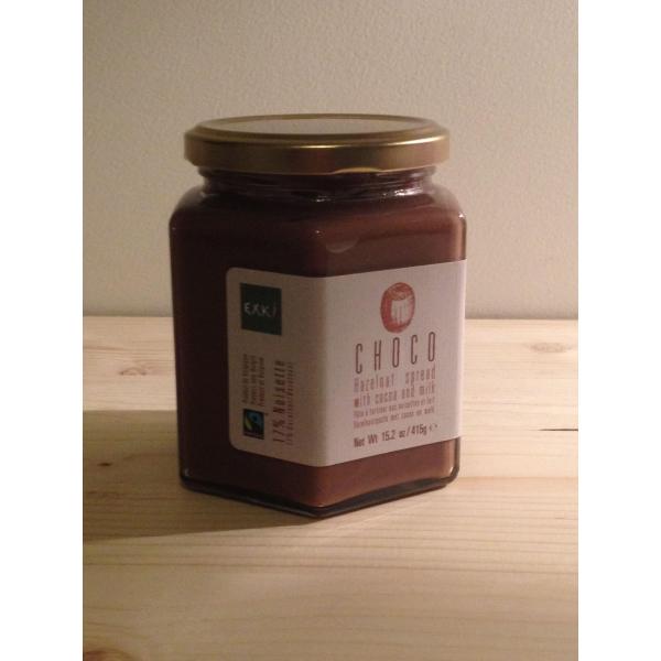 EXKI - Pâte à tartiner aux noisettes avec coco et lait 