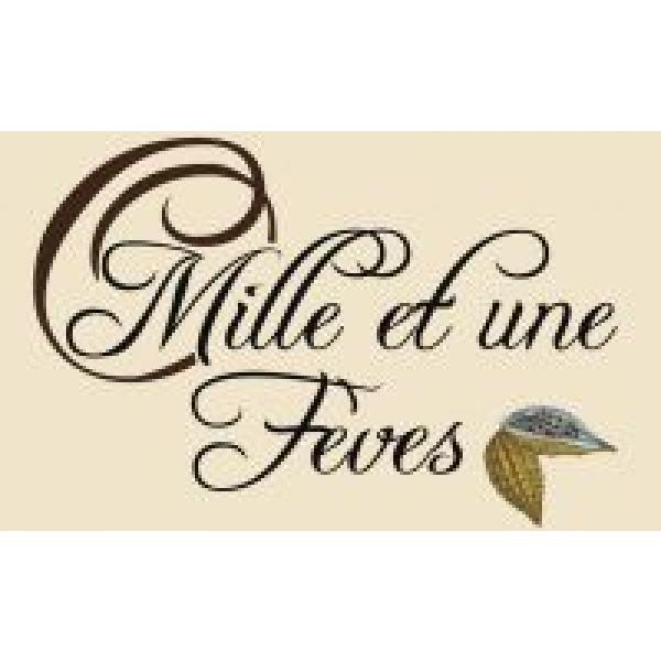 O 1000 FEVES - Chocolat au lait (Logo de la chocolaterie)