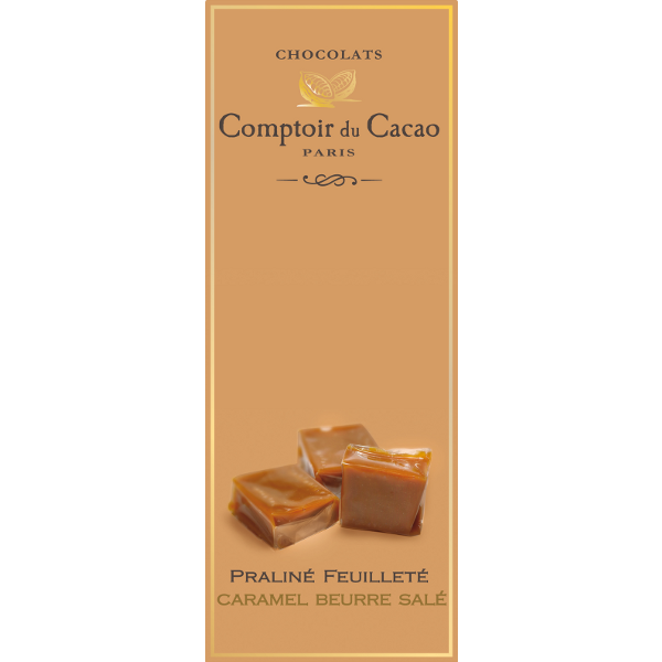 COMPTOIR DU CACAO - Praliné Feuilletée Caramel 