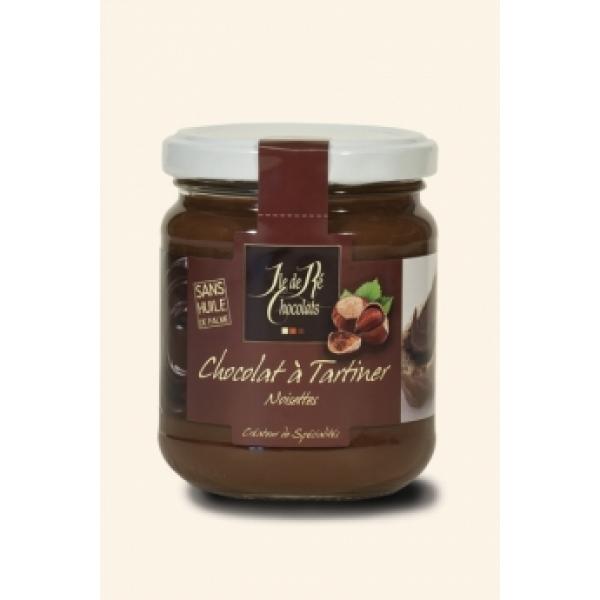 ILE DE RE CHOCOLATS - Pâte à tartiner noisettes 