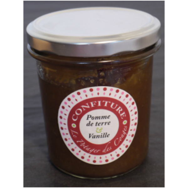 LE POTAGER DES CONGES - Confiture Pomme de terre & Vanille 