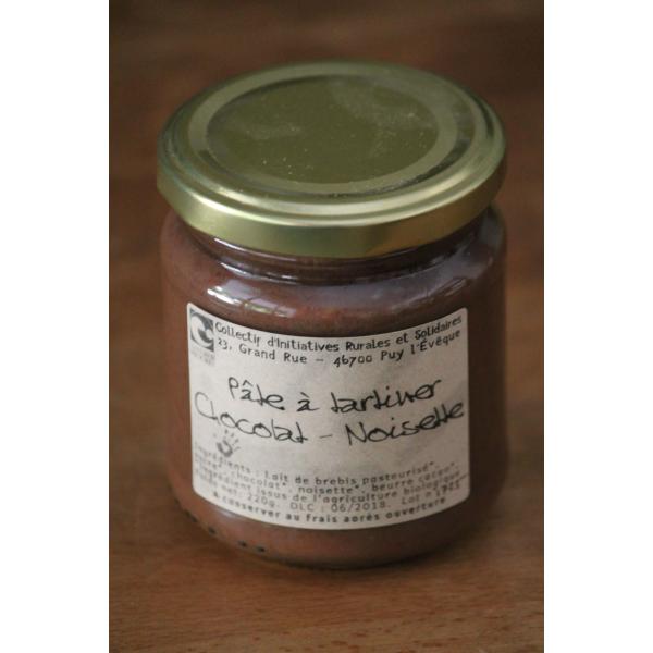 Collectif d'initiatives rurales et solidaires - pâte à tartiner chocolat noisette