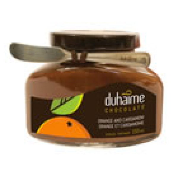 DUHAIME Chocolate - Tartinade Orange et Cardamone 