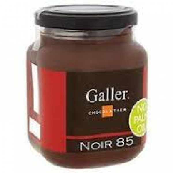 GALLER - Pâte à tartiner Chocolat Noir 85 