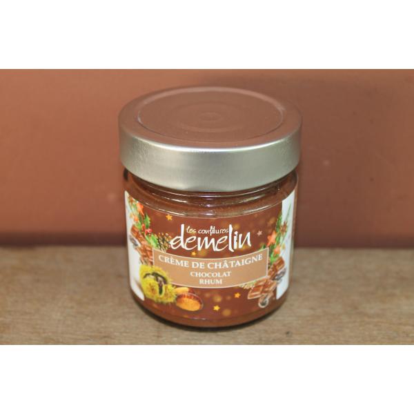 DEMELIN - crème de châtaigne, chocolat, rhum