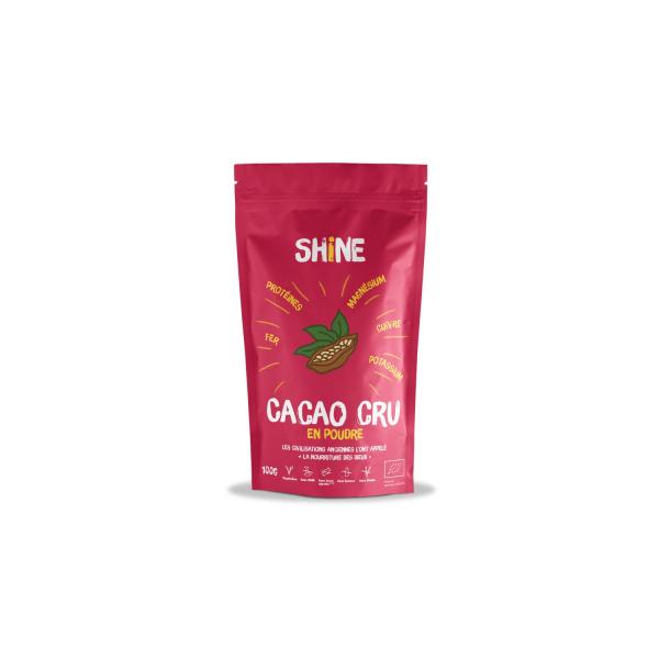 SHINE SUPERFOODS - Cacao cru en poudre