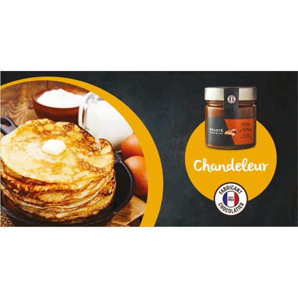REAUTE - Pâte à tartiner feuilletine noisette & lait 