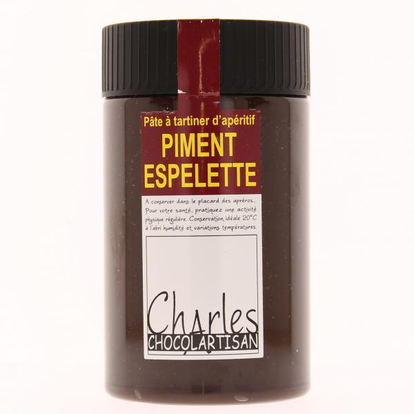 CHARLES CHOCOARTISAN - Pâte à tartiner Piment d'Espelette 