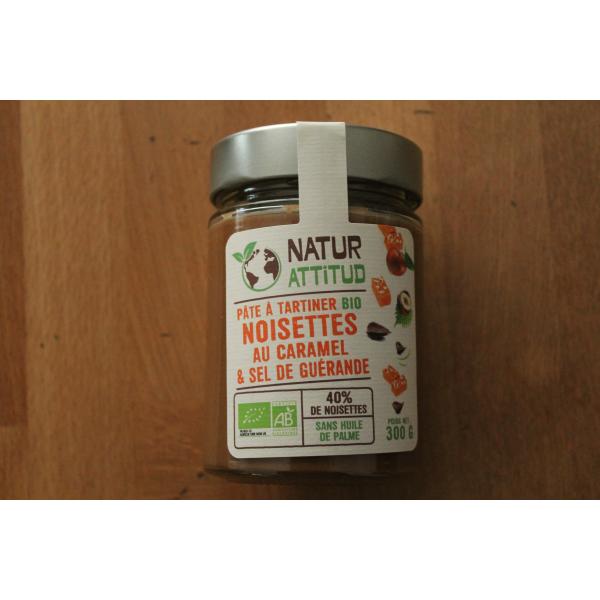 NATUR ATTITUD - Pâte à tartiner noisette caramel beurre salé 