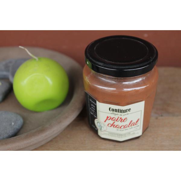 Confiture poire chocolat Conserverie de la Tour