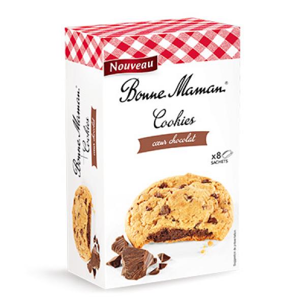 BONNE MAMAN - Cookies Coeur Chocolat 