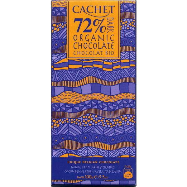 CACHET - chocolat 72%