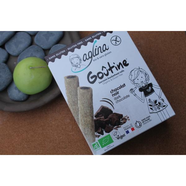 AGLINA – GOÛTINE®Biscuits Sarrasin Chocolat noir 