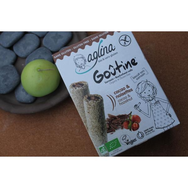 AGLINA – GOÛTINE®Biscuits Sarrasin Cacao & Noisettes