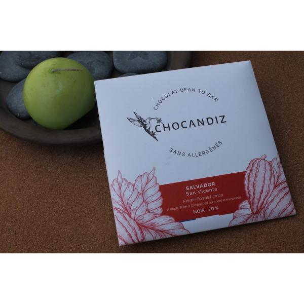 CHOCANDIZ – Tablette Salvador Noir 70 %