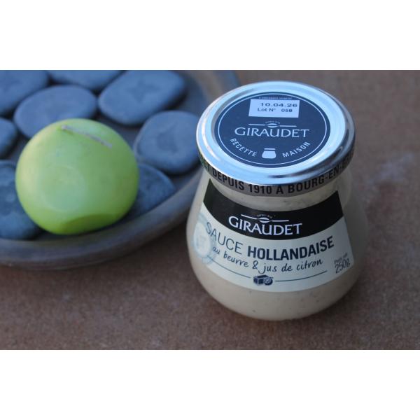 MAISON GIRAUDET – Sauce hollandaise au beurre & jus de citron