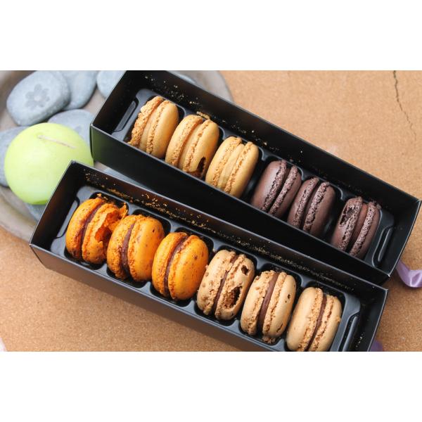 FRANCK DEVILLE – Coffret 12 Macarons sucrés apparence 