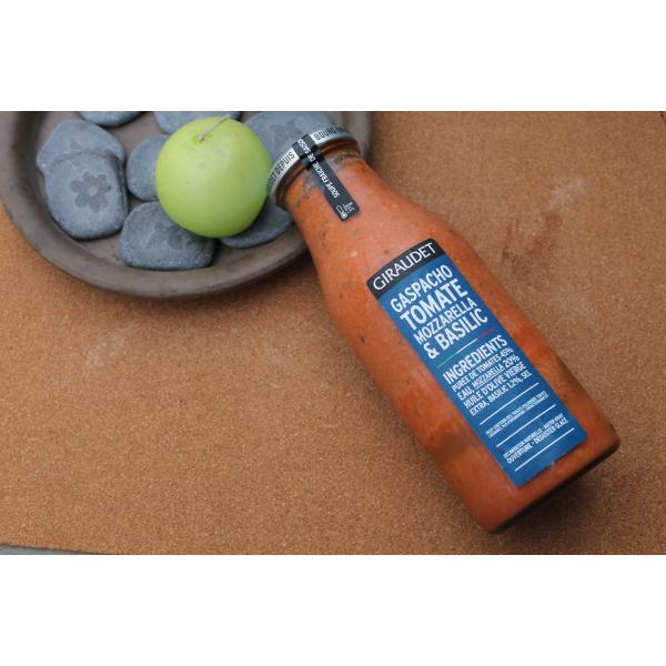 MAISON GIRAUDET – Gaspacho Tomates, Mozzarella, Basilic