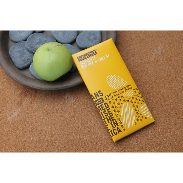 TREEGETHER® – Tablette chocolat au  lait 42 % min.
