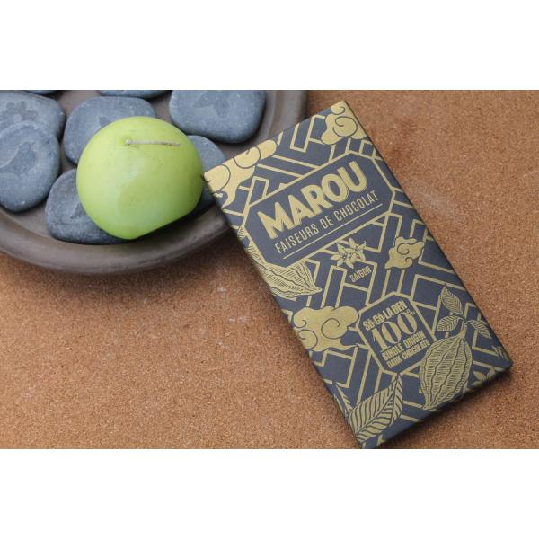 MAROU – Tablette chocolat noir 100 % Pur Vietnam