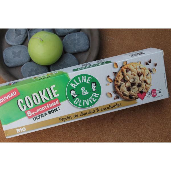 ALINE & OLIVIER – Cookies Pépites de chocolat et cacahuètes
