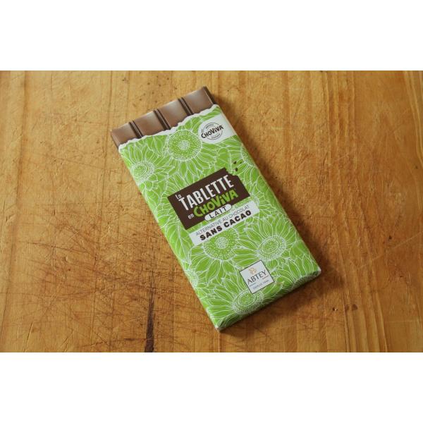 CHOCOLATERIE ABTEY – Tablette en Choviva Lait 