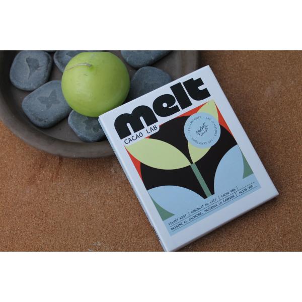 MELT CACAO LAB – Tablette Chocolat au lait 68 %