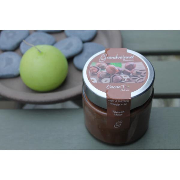 PÂTISSERIE-CHOCOLATERIE GRANDVOINNET – Pâte à tartiner chocolat lait  