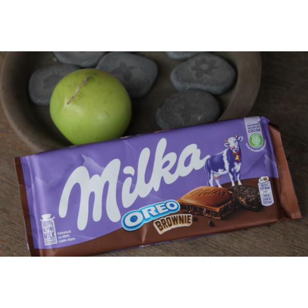 MILKA - Tablette Oreo Brownie 