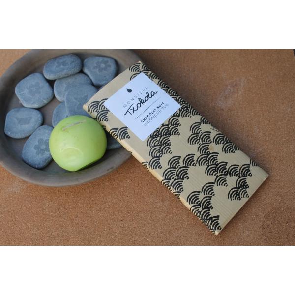 MONSIEUR TXOKOLA – Tablette Chocolat noir Indonésie 76 %