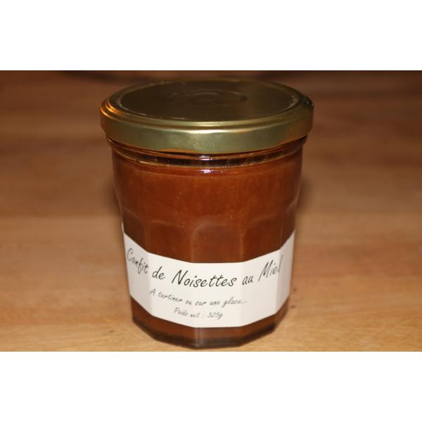 GAEC LE CORBEAU BLANC - Confit de Noisettes au Miel 