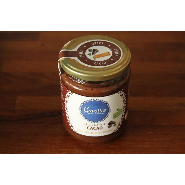GAVOTTES - Pâte à tartiner cacao aux éclats de crêpes dentelle