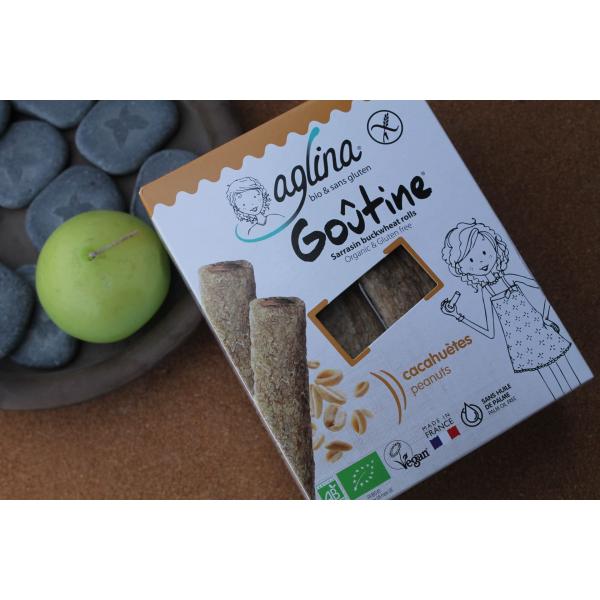 AGLINA® – Goûtine® Biscuits Sarrasin Cacahuètes 