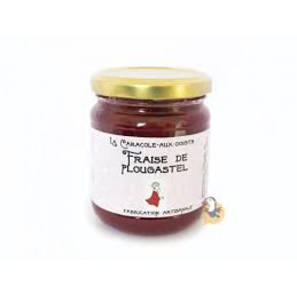 LA CARACOLE AUX DOIGTS - Confiture de fraise de Plougastel