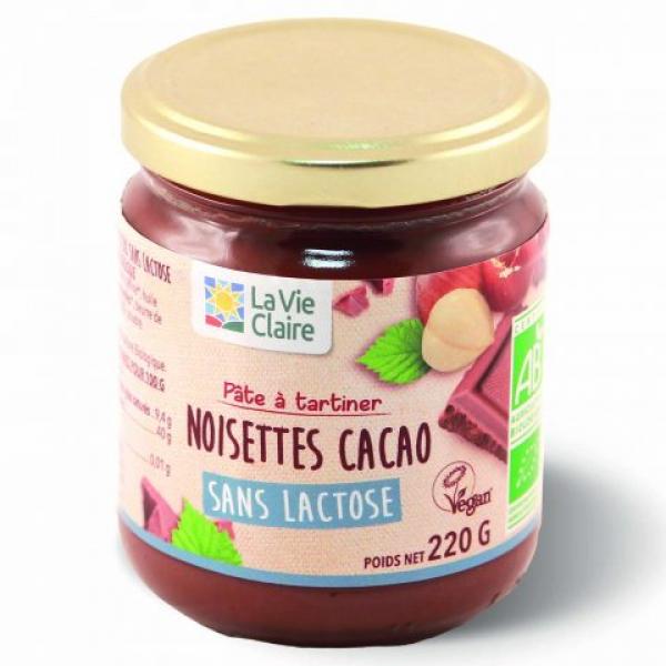 LA VIE CLAIRE - Pâte à tartiner noisette cacao sans lactose