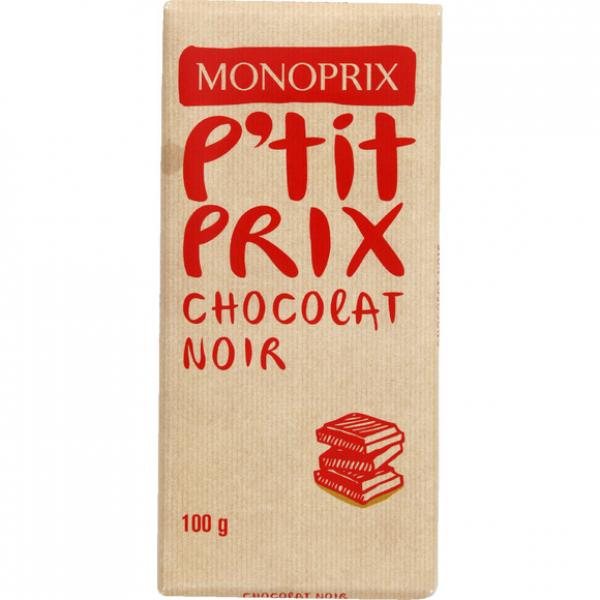 MONOPRIX - P'tit Prix Chocolat noir 