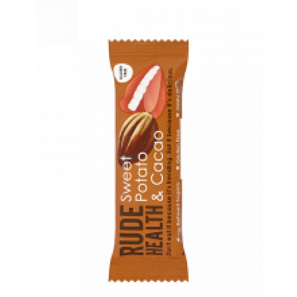 RUDE HEALTH - Sweet Potato & Cacao Snack Bar 