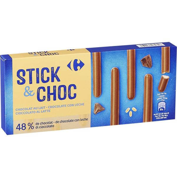 CARREFOUR - Stick & Choc Chocolat au lait 